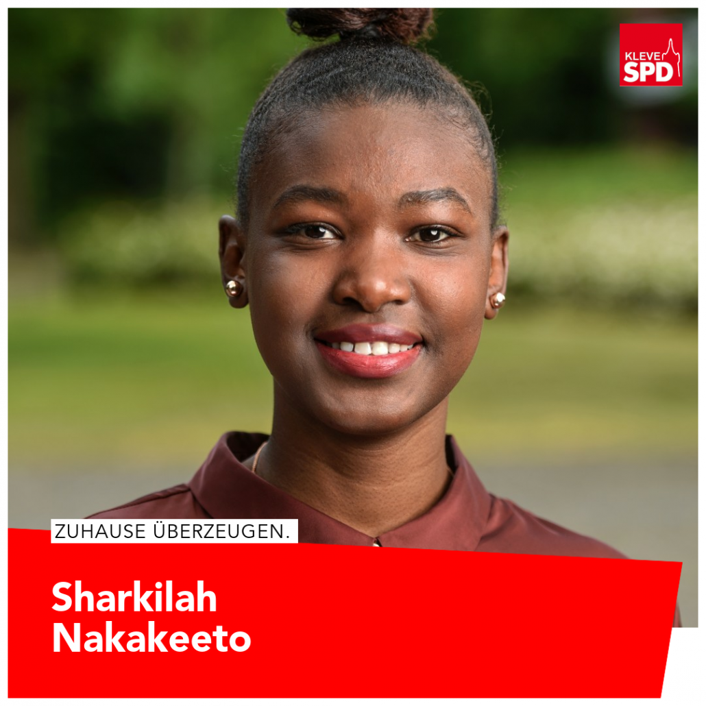 Sharkilah Nakakeeto Ortsvereinsvorsitzende SPD-Kleve