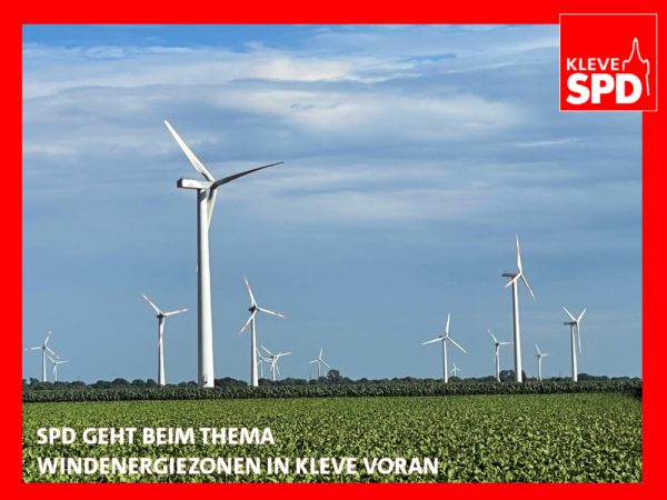 SPD geht beim Thema Windenergiezonen in Kleve voran