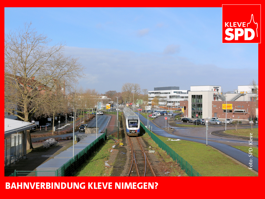 Bahnlinie Kleve – Nimwegen Reaktivierungskonferenz zu Jahresanfang geplant