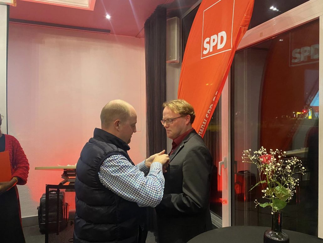 Niklas Lichtenberger - 25 Jahre SPD Mitglied