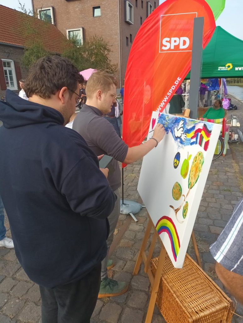 SPD-Kleve beim Mifgashtival