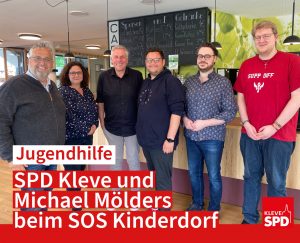 SOS-Kinderdorf: Besuch von der Klevet SPD