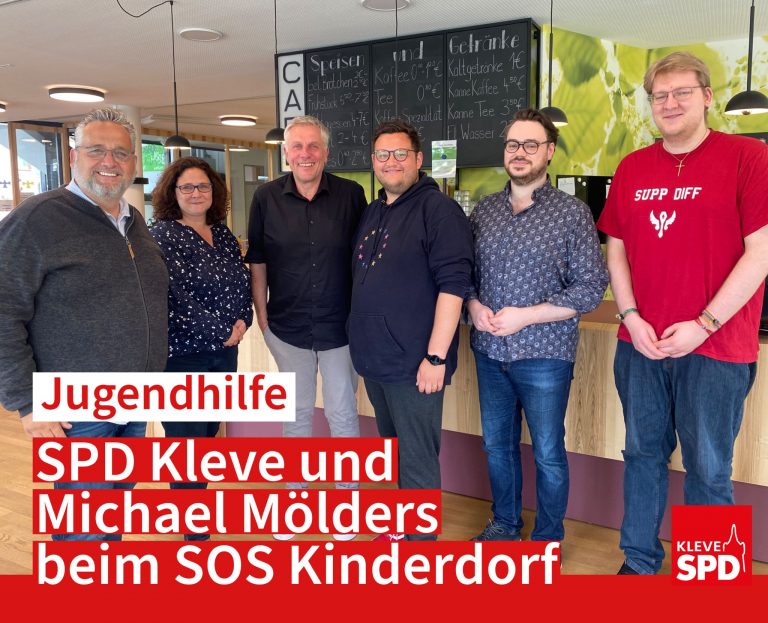 SOS-Kinderdorf: Besuch von der Klevet SPD