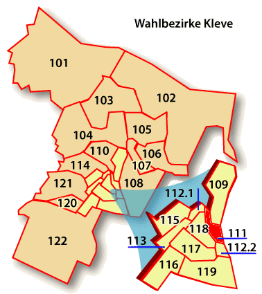 Wahlbezirke101 Wahlbezirk 111: Schwanenburg