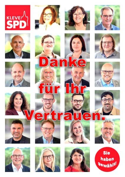 Danke für ihr Vertrauen