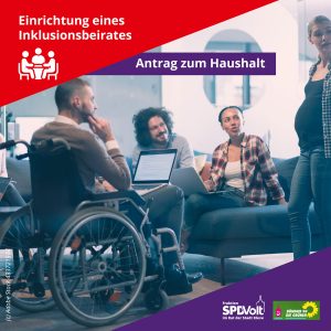 Einrichtung eines Inklusionsbeirates