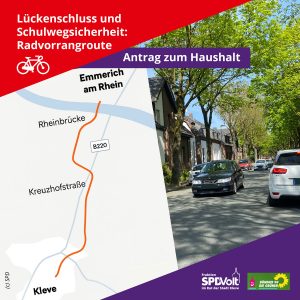 Radvorrangroute Kleve- Emmerich